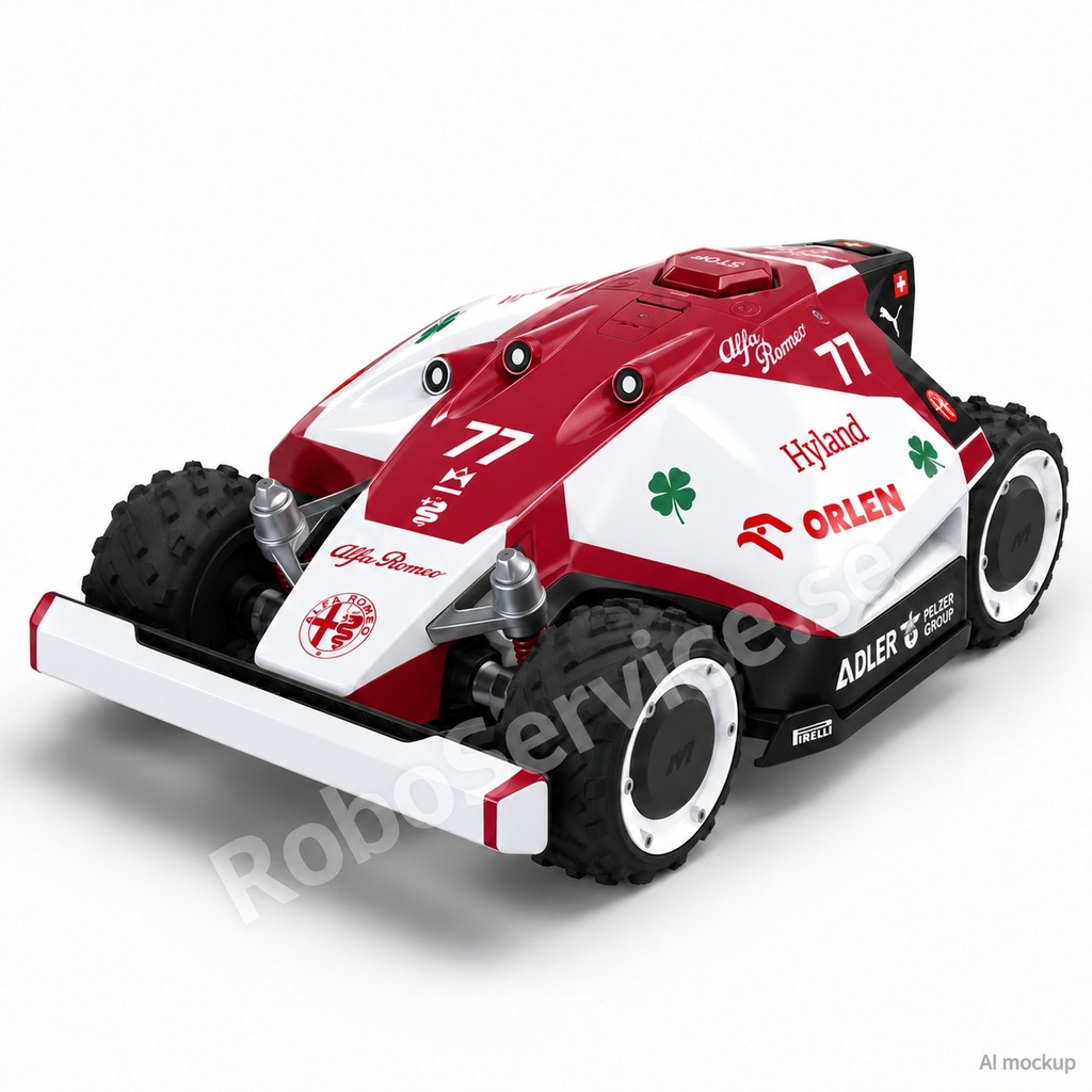 F1 Alfa Roméo Edition – Decal for Mammotion LUBA 1