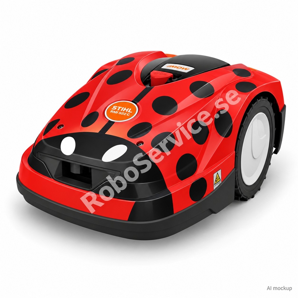 Ladybug Edition – Decal for Stihl iMOW RMI 522