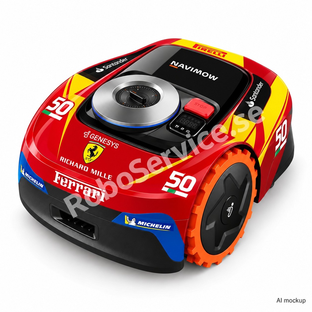Scuderia Le Mans Edition – Dekal till Segway Navimow i