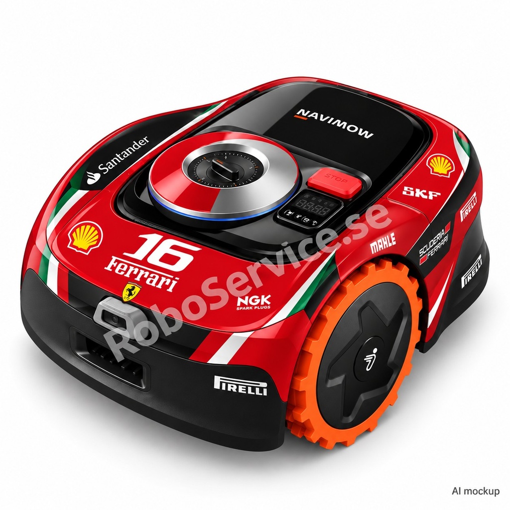 Scuderia F1 Edition – Dekal till Segway Navimow i