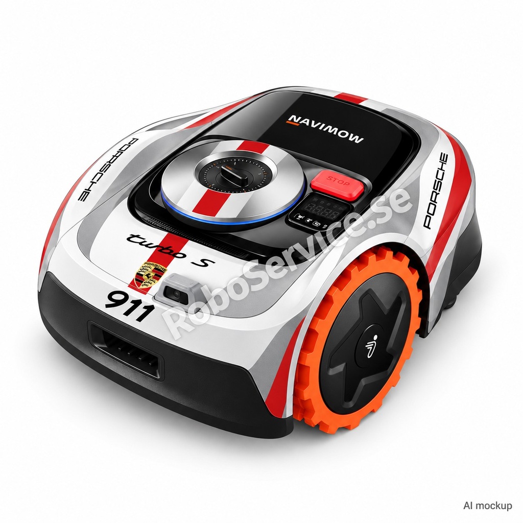 Porsche 911 Turbo S Edition – Decal for Segway Navimow i