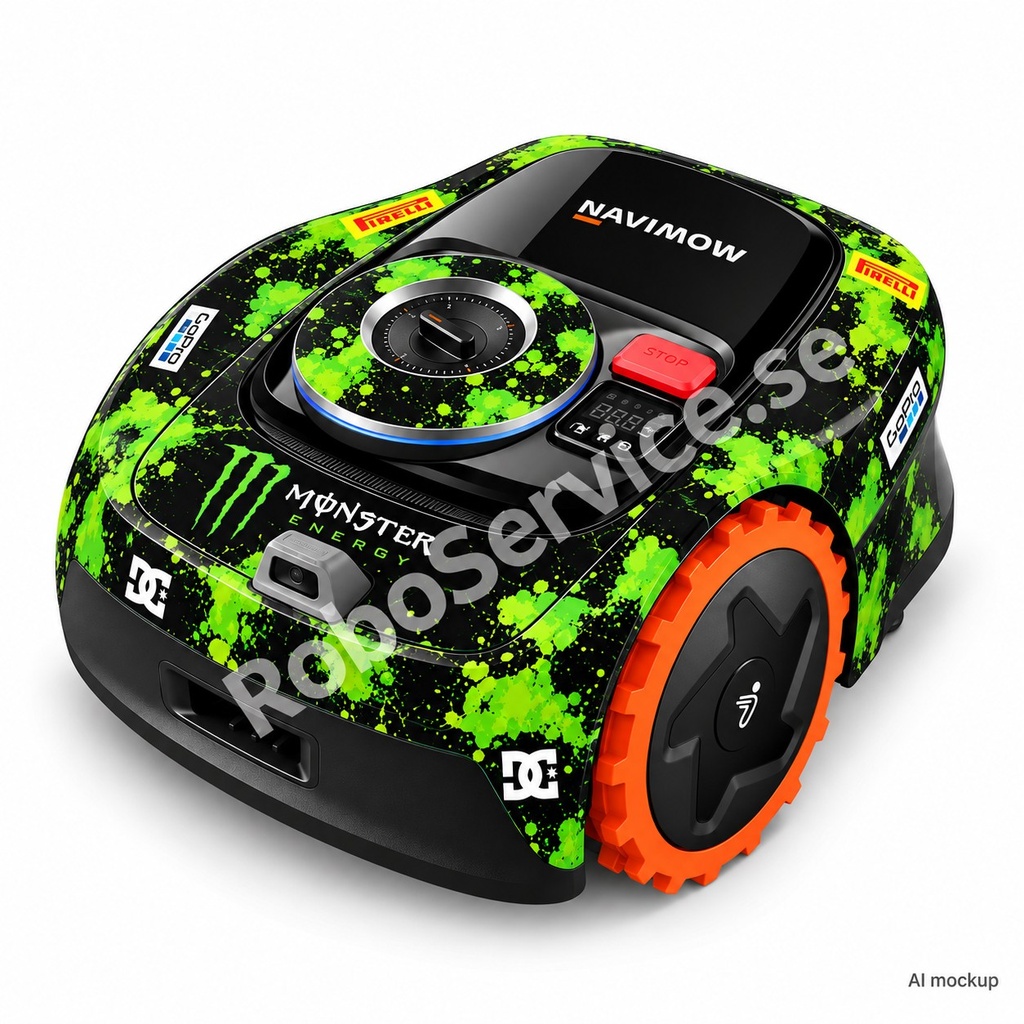 Monster (Green) Edition – Decal for Segway Navimow i