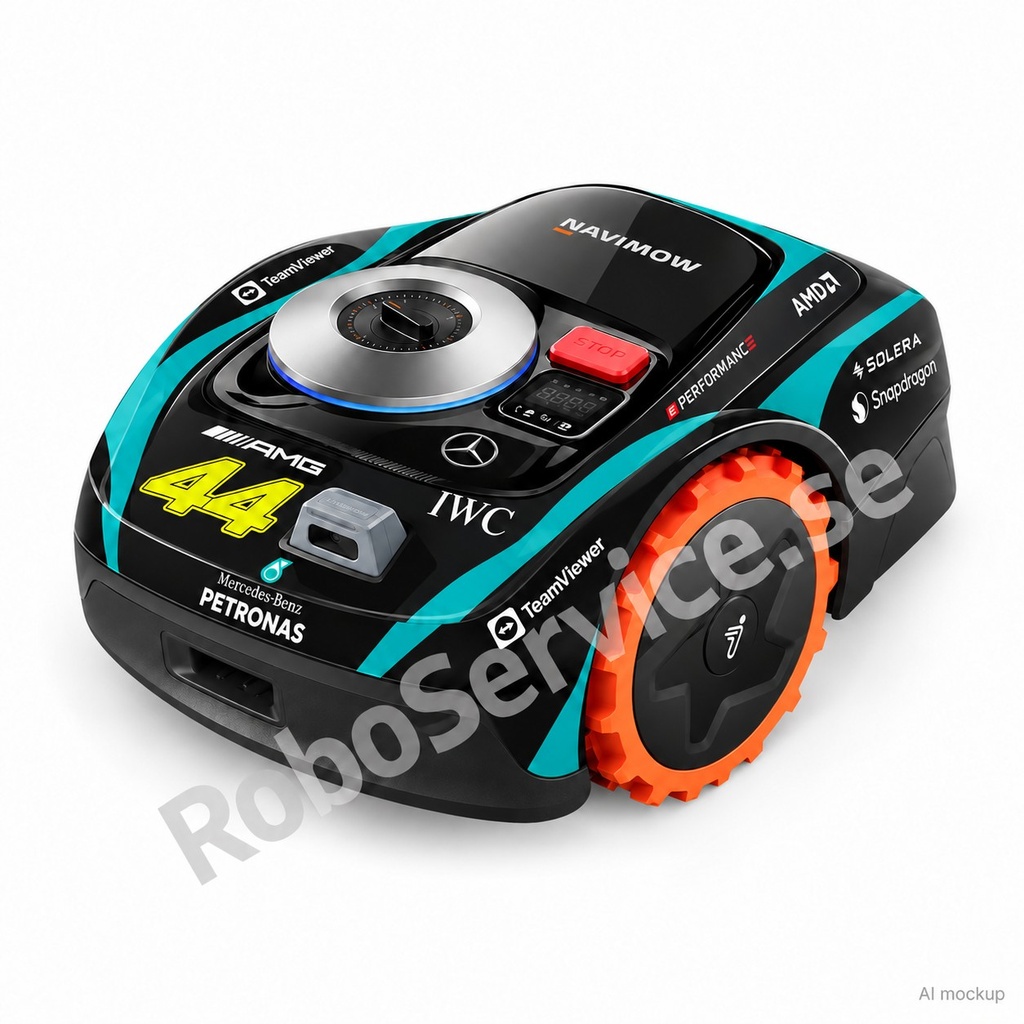 Mercedes F1 Edition – Dekal till Segway Navimow i