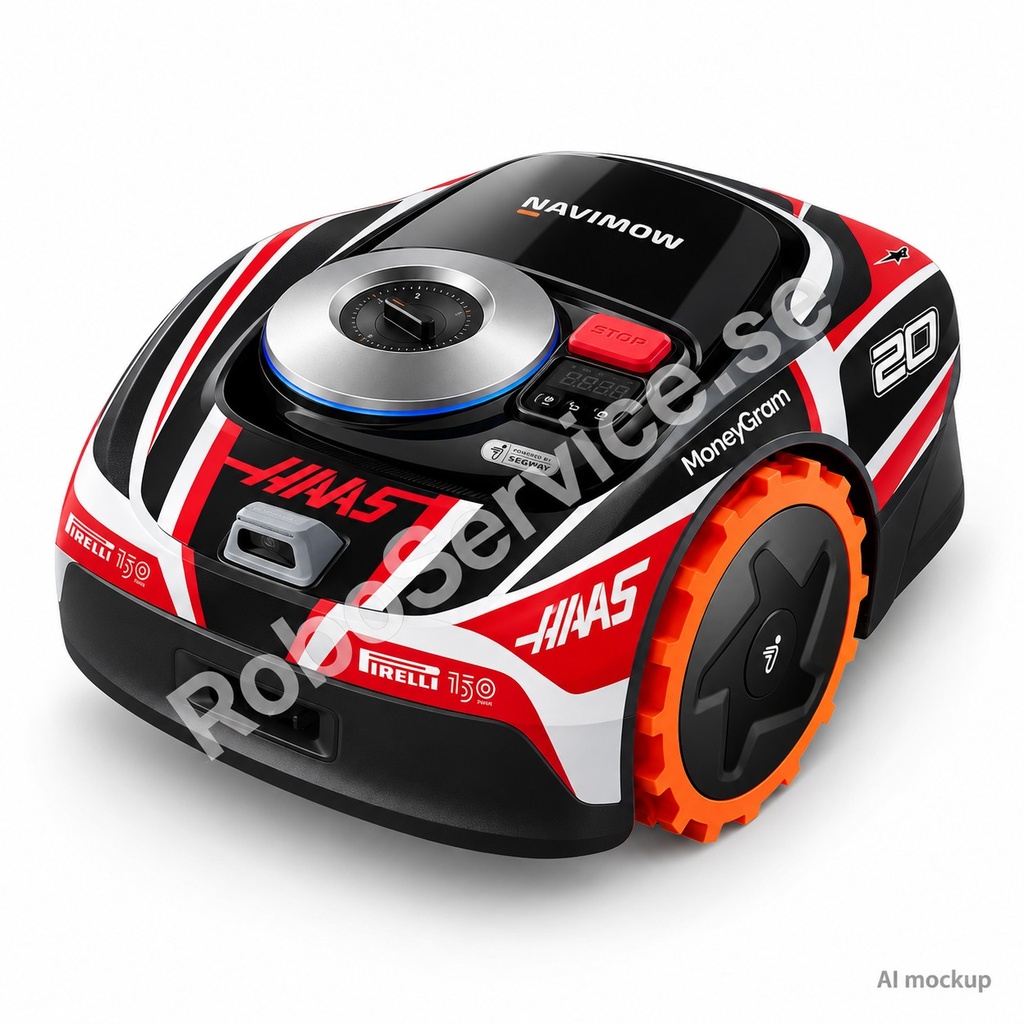 Haas F1 Edition – Decal for Segway Navimow i
