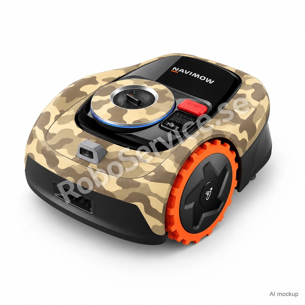 Camo (Sand) Edition – Decal for Segway Navimow i