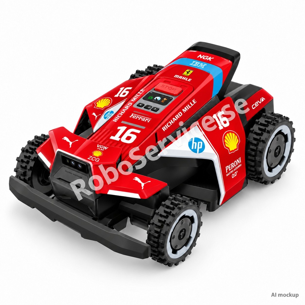 Scuderia F1 (Leclerc) Edition – Dekal till Segway Navimow X4