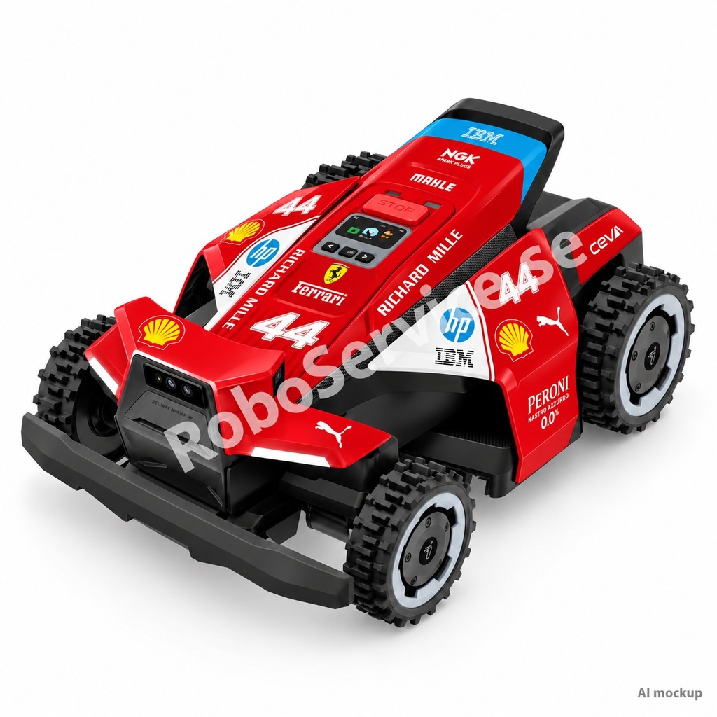 Scuderia F1 (Hamilton) Edition – Decal for Segway Navimow X4