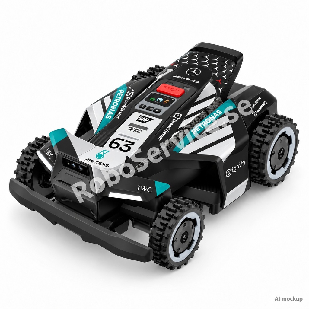 Mercedes F1 (Russell) Edition – Decal for Segway Navimow X4