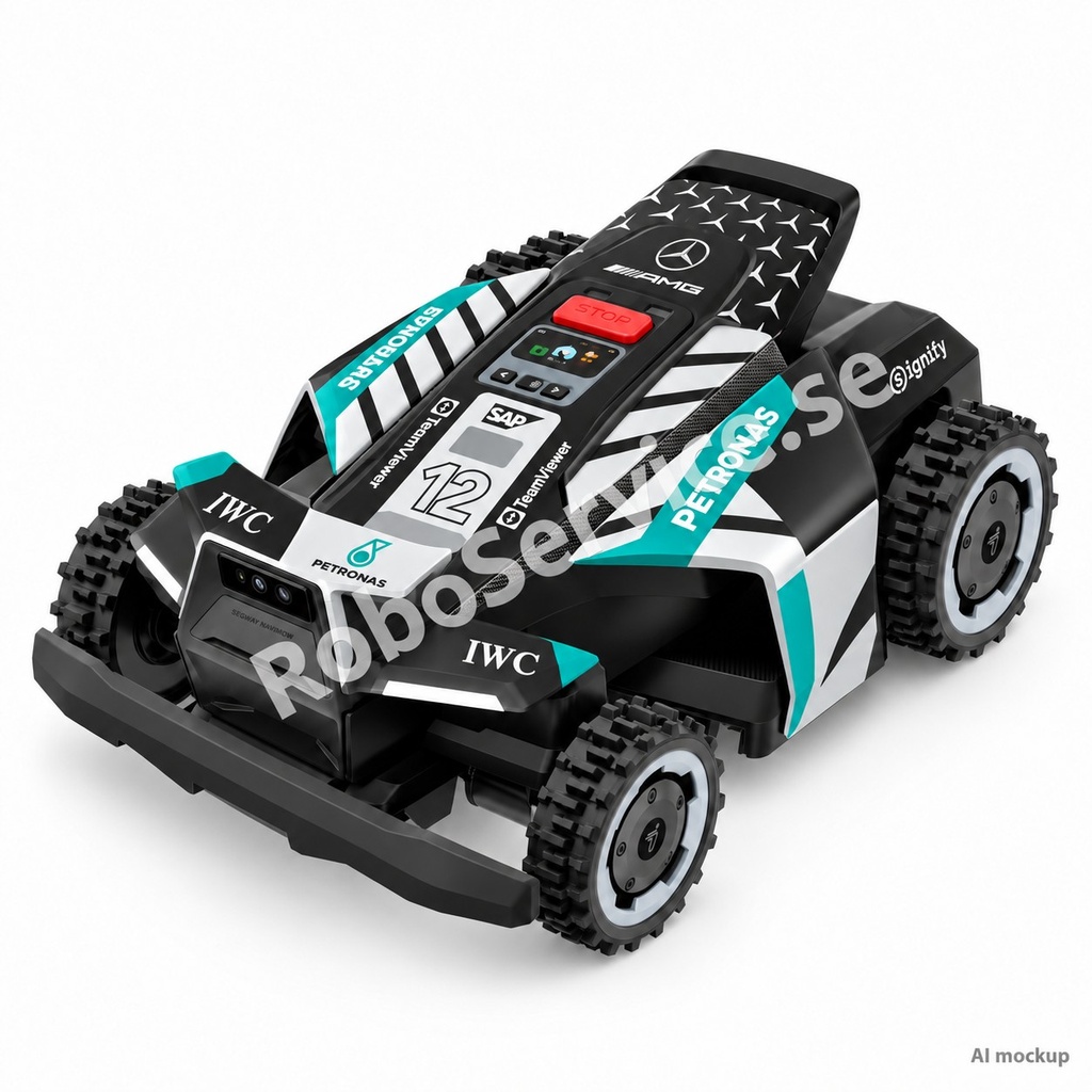 Mercedes F1 (Antonelli) Edition – Dekal till Segway Navimow X4
