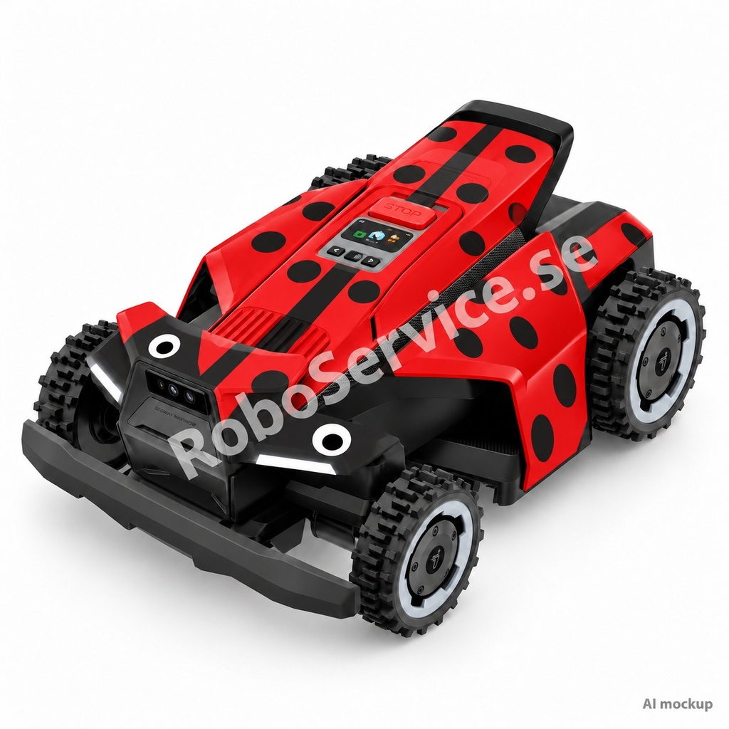 Coccinelle Edition – Dekal till Segway Navimow X4