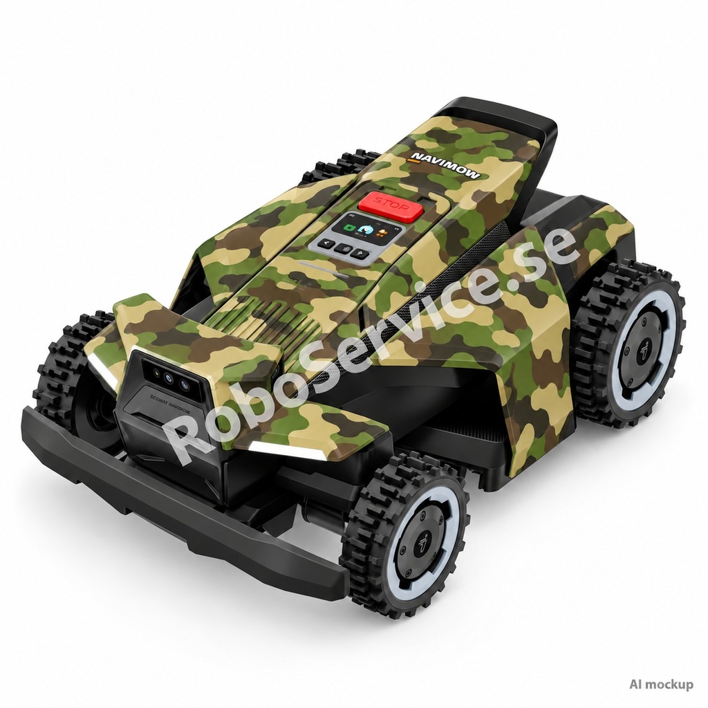 Camo Army Edition – Dekal till Segway Navimow X4