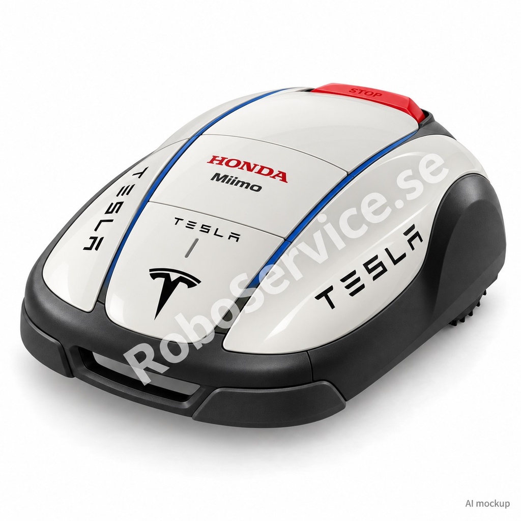 Tesla (Grey) Edition – Dekal till Honda Miimo HRM 1000/1500/2500