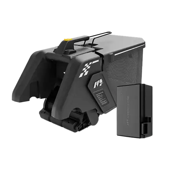 YUKA Grässamlare Kit med Extra Batteri (Sweeper)