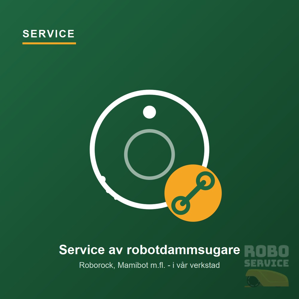 Service av robotdammsugare